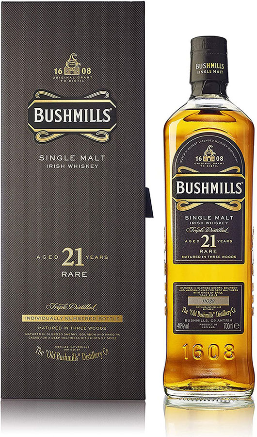 Bushmills Single Malt 21 Year Old