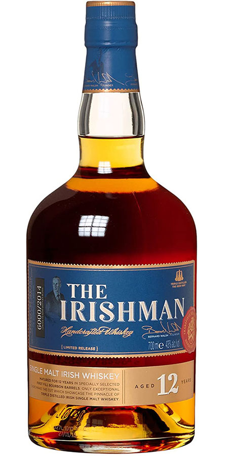 The Irishman Single Malt 12 Year Old