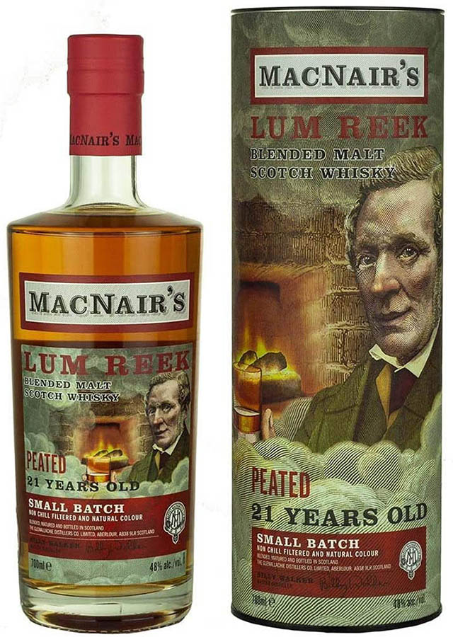 Macnair's Lum Reek Blended Malt Scotch 21 Years