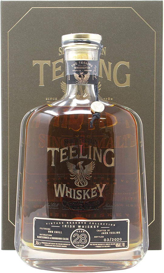 Teeling Whiskey 30 Years Old Vintage Reserve