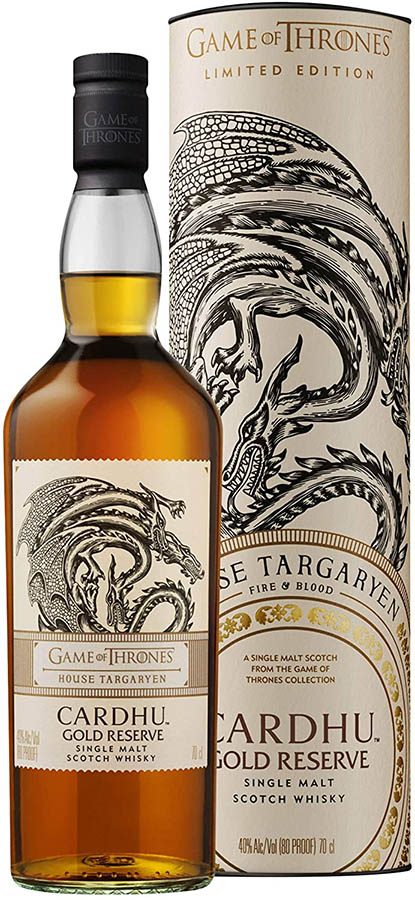 Cardhu Gold Reserve Game of Thrones