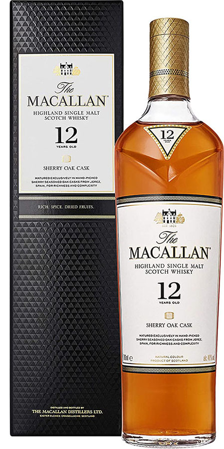 The Macallan Sherry Oak 12 years