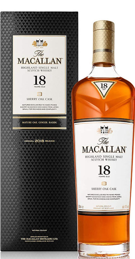 The Macallan Sherry Oak 18 years